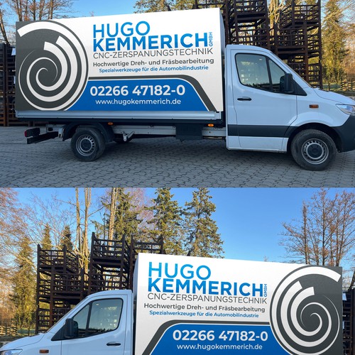 Car, truck or van wrap contest entry by Creative Canvas Tech