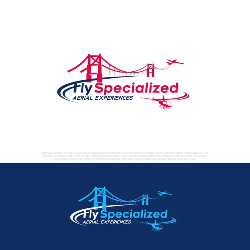 Helicopter | Aviation Company logo for flight experiences Réalisé par Walco