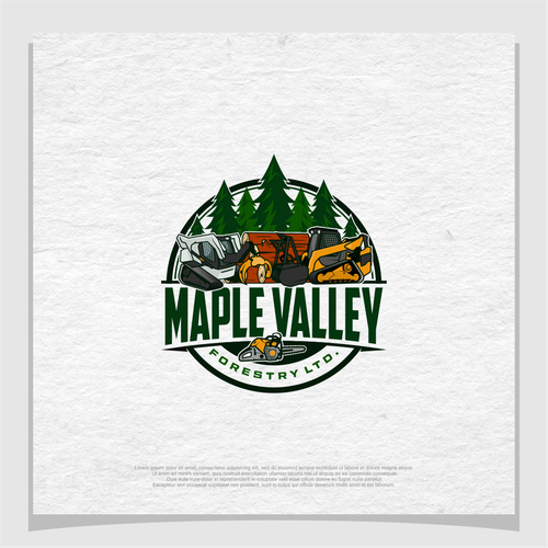 Forestry Mulching logo for land clearing/mulching & logging Business Design by via_oktav