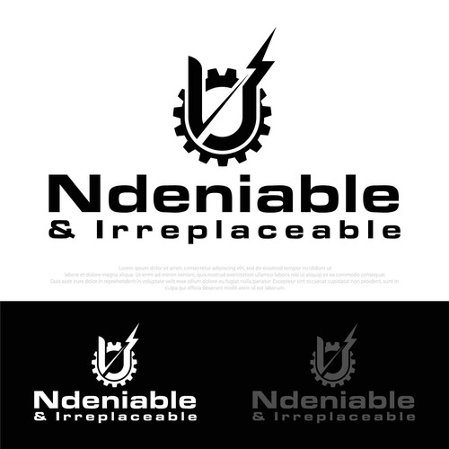 Undeniable & Irreplaceable T- shirt Logo Contest -(Minimalist) -This should be an easy one. Design by GivenChy