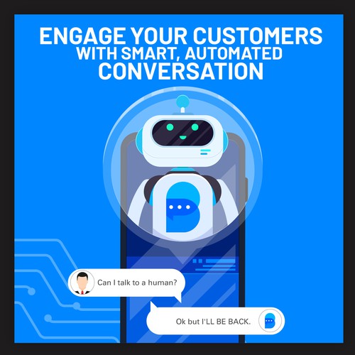 Banner for AI Chatbot Company Design by GrApHiC cReAtIoN™