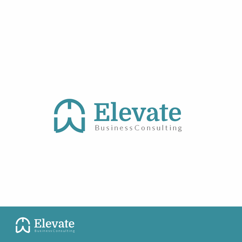 new consulting firm logo Diseño de omahlogo.std