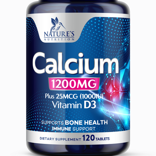 Calcium Plus Vitamin D3 Design Needed for Nature's Nutrition Design by Encephalon™