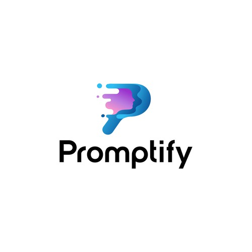 Modern, Simple and Sleek Logo for Promptify.com Design by eugen ed