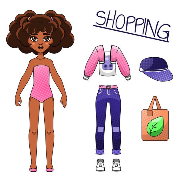 Design by ☘️Ranedel titled "Paper Doll"