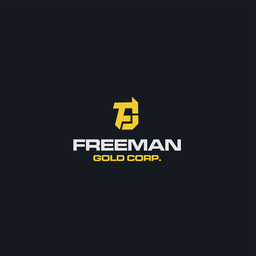 Gold Mining Company Logo Diseño de fung xie