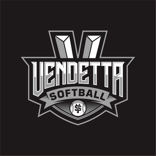 Vendetta Softball デザイン by gientescape std.