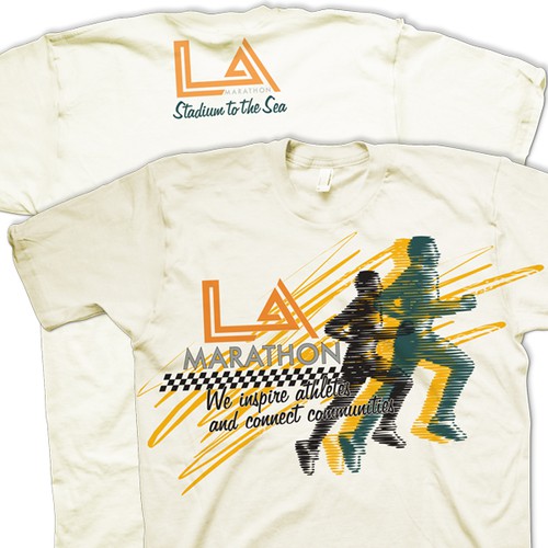 LA Marathon Design Competition Design by captfinger