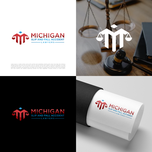 Help us create a brand for "Michigan Slip and Fall Lawyers" Design by A29™