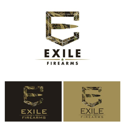 Design A Animal Abstract Logo For Exile Firearms ロゴ コンペ 99designs