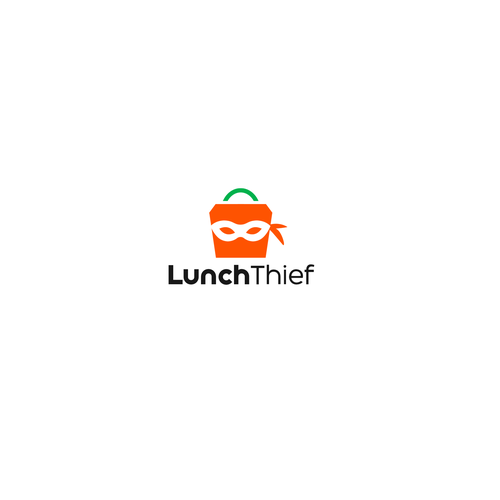 LunchThief Mobile App Logo Design by Striker29