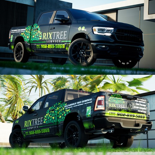 Truck wrap design Design by J.Chaushev