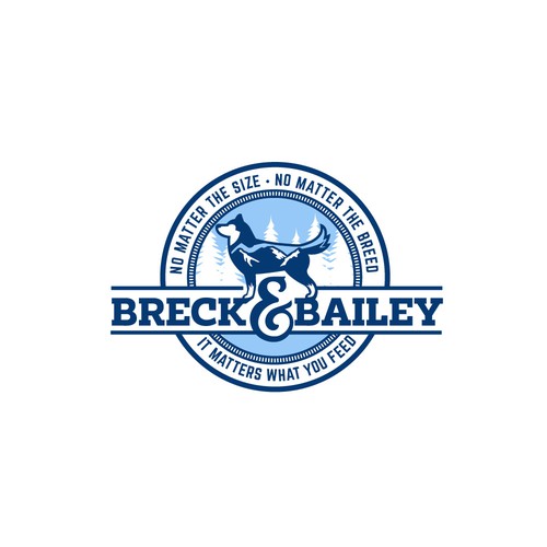 Breck bailey dog food Logo design contest 99designs