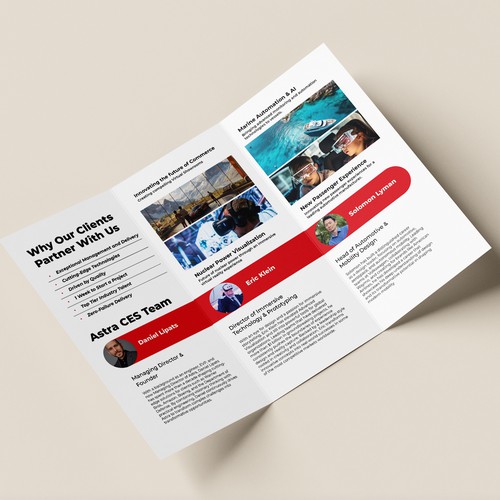 Brochure contest entry by Clau.diu