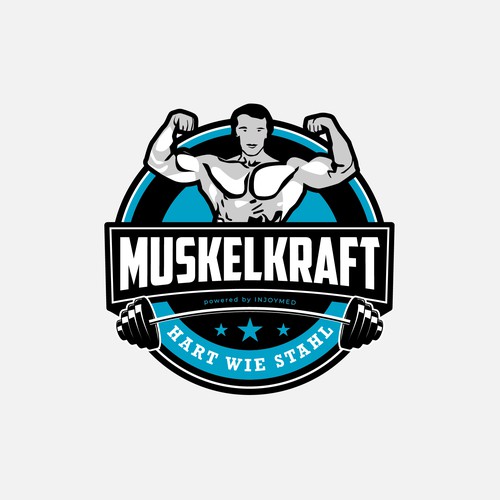 Create a logo for cool outdoor Gym in the „golden age Bodybuilding times“ style. Diseño de teknique®