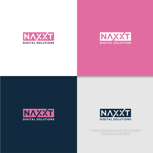 Naxxt - Software company logo contest Design by DSGNX™