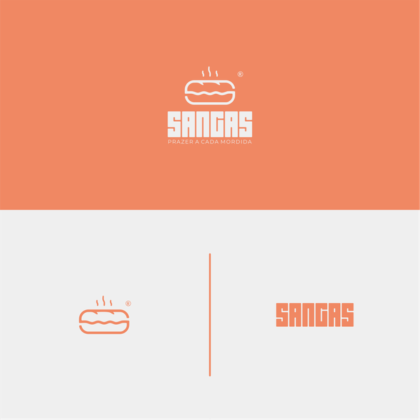 Bold Logo concept for Sandwich shop