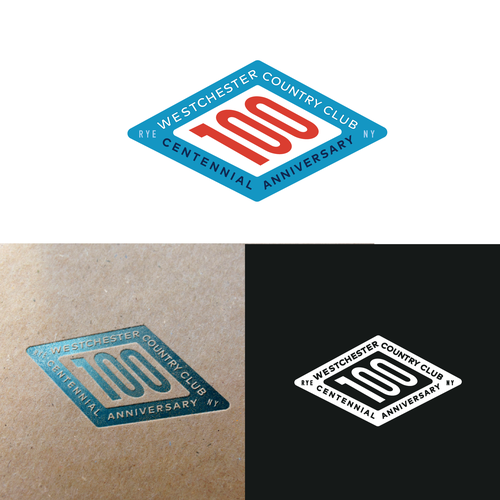 Centennial Anniversary Logo Design von Eh! Studio