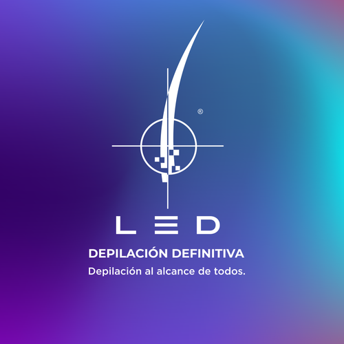 Diseño y Logo para Empresa de Depilación Definitiva Design by The Perfect Symbols