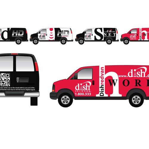 Diseño de V&S 002 ~ REDESIGN THE DISH NETWORK INSTALLATION FLEET de Blacksugar