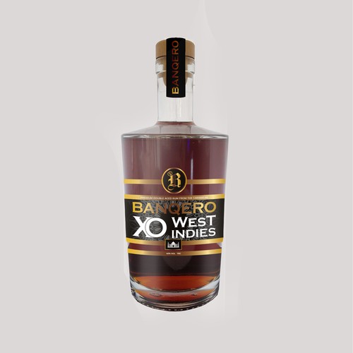 Design the labels of a whole new range of double aged RUM from the CARIBBEAN Diseño de Dimario Moretti
