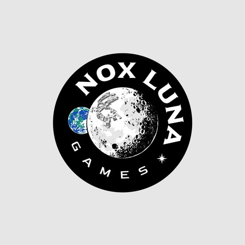 Design an intriguing logo for Nox Luna games Design by eugen ed