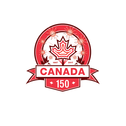 Community contest: Design Canada’s 150th birthday logo! Design by horse