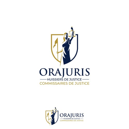 "ORAJURIS" winning Logo design