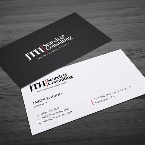 Design Business Card Design for Executive Search Firm di Hasanssin