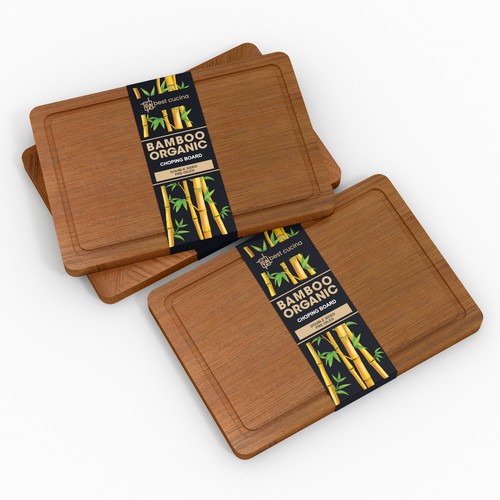 Bamboo Chopping Board Colour Card (2 Bamboo Chopping Board Models) Design by interaksi