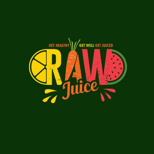 Raw juice bar that will be seen by millions Design by websmartusa