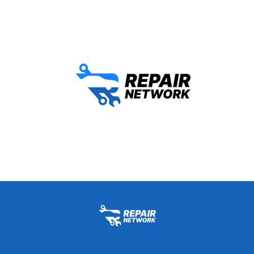 Repair Network logo design needed for auto and home repairs Diseño de asi99