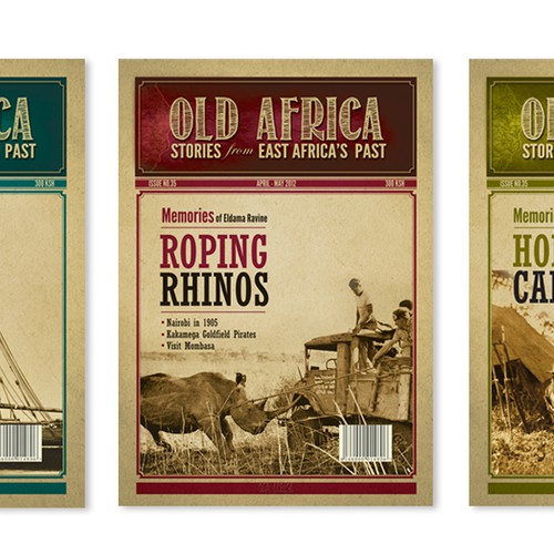 Design di Help Old Africa Magazine with a new  di summart9