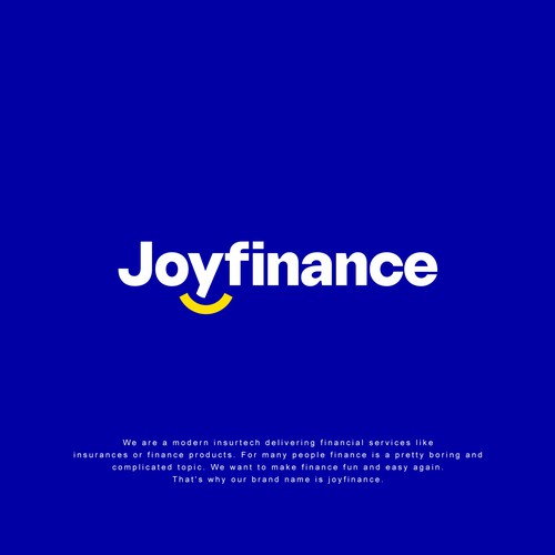 Logo & Styleguide for "Joyfinance" - An insurtech that makes finance fun and easy again Design by M_Studio™