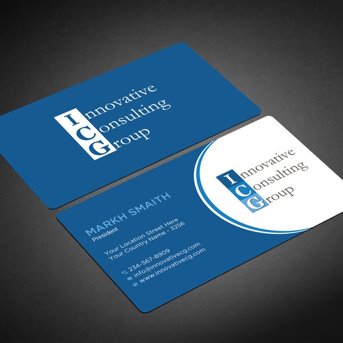Design di ICG Business Cards di Brandmaker artist