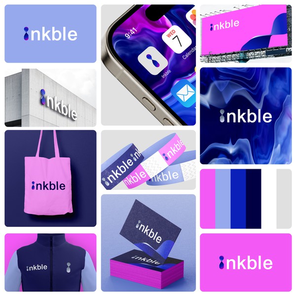 Design by Rushiraj's ART™️✅ titled "inkble"