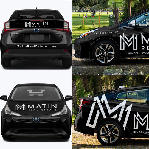 Luxury Real Estate Firm Prius Wrap Design by theANUNGs