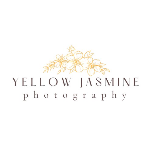 Yellow Jasmine Photography Logo Design Design réalisé par aybikekcbs