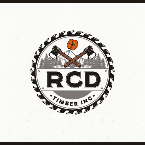 Design a Pacific NW logo for a family oriented logging company Design by Trzy ♛