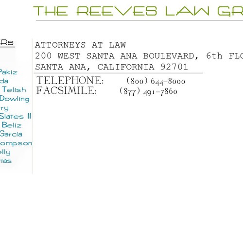 Law Firm Letterhead Design Ontwerp door nirveshverma