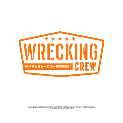 Wrecking Crew Harley-Davidson (New Dealership!!) Design by chusnanlutfi