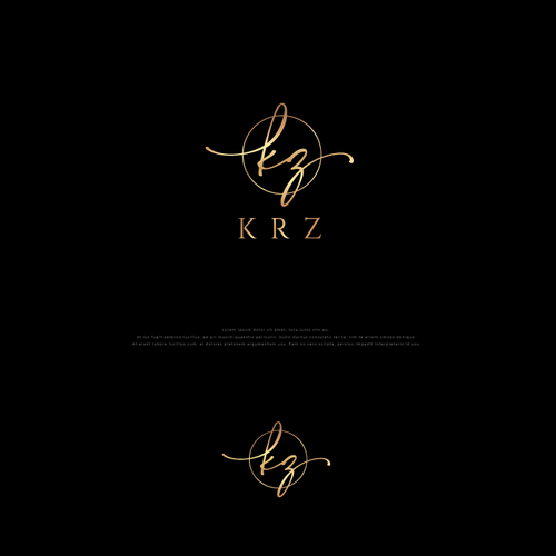 Personal Logo with design centered around the letter "Z" Design by CrissVons