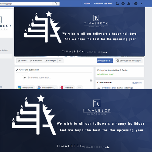 Facebook cover contest entry by Dashiste