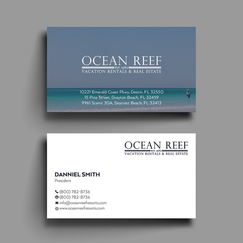 Design a fun, beach-inspired Business Card Design by TanLearn