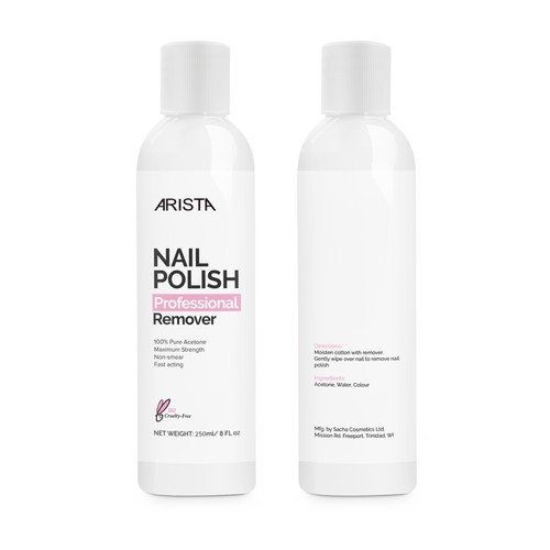 Arista Nail Polish Remover Design by DesignSBS