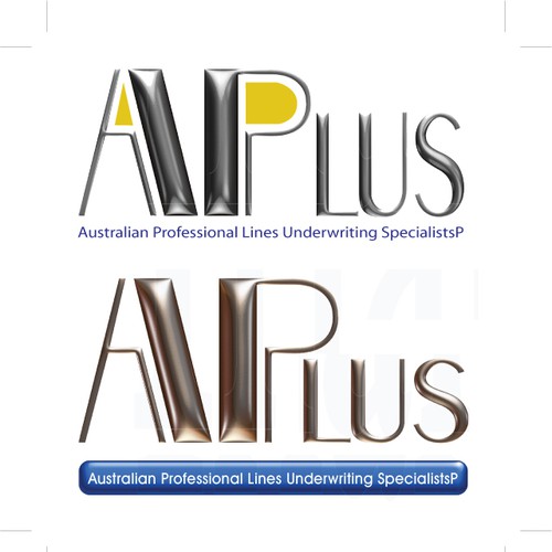 logo for APlus (Australian Professional Lines Underwriting SpecialistsP Design by Mlodock
