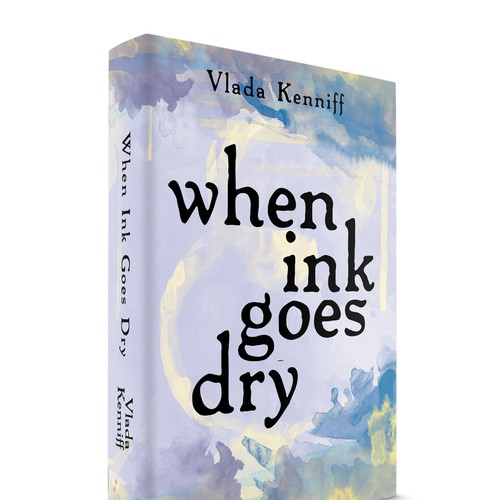 When Ink Goes Dry Book Cover Design Design by AlxE