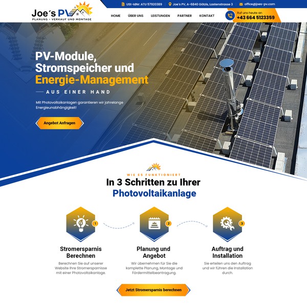 Design by the.a.biswas titled "Homepage Design for PhotoVoltaics Technology and Service Provider"