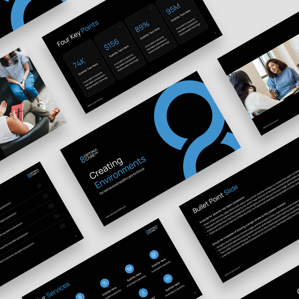 HealthTech Clean & Simple Presentation