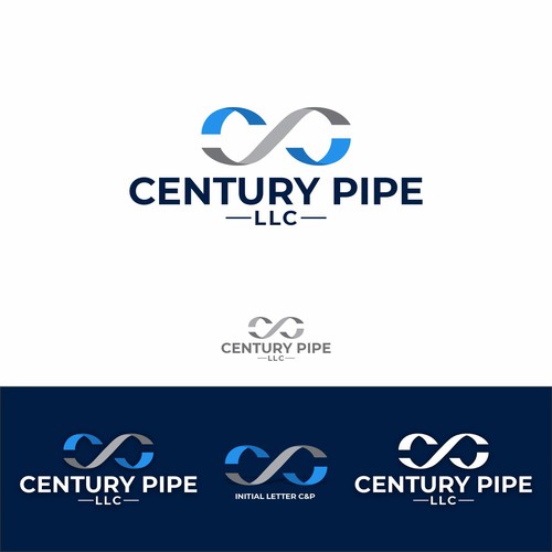 Modern(ish) logo design for an industrial plastic pipe manufacturing company. Design by yoga_baskara